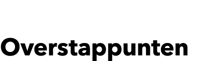  Overstappunten