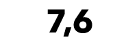 7,6