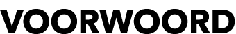 VOORWOORD