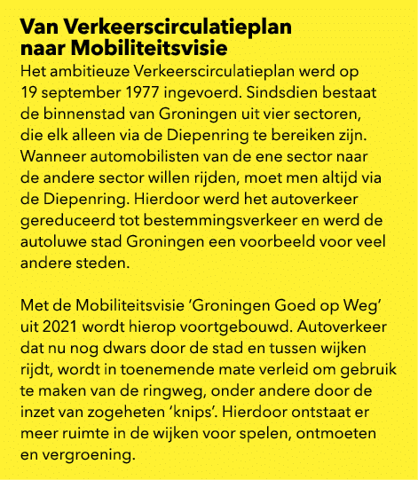 Van Verkeerscirculatieplan naar Mobiliteitsvisie Het ambitieuze Verkeerscirculatieplan werd op 19 september 1977 inge...